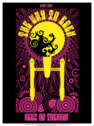 Illustration for article titled Pop art Star Trek posters make the Original Series groovy again